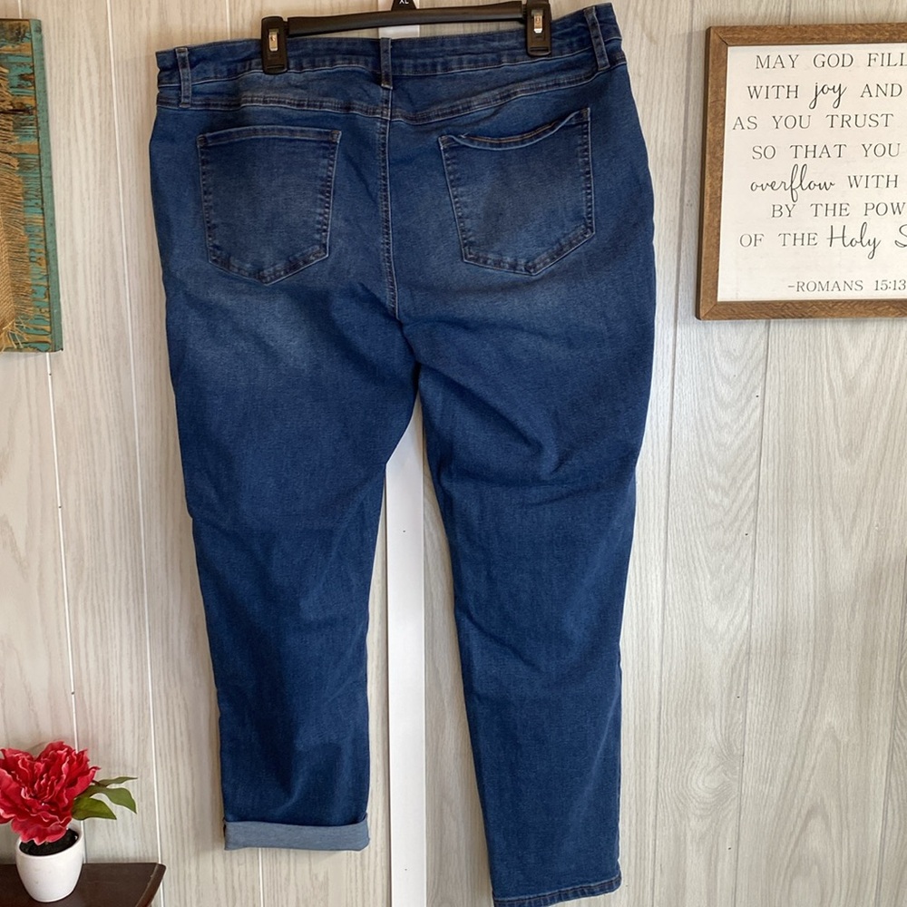 Patchwork Blue Jeans - Picture 3 of 6